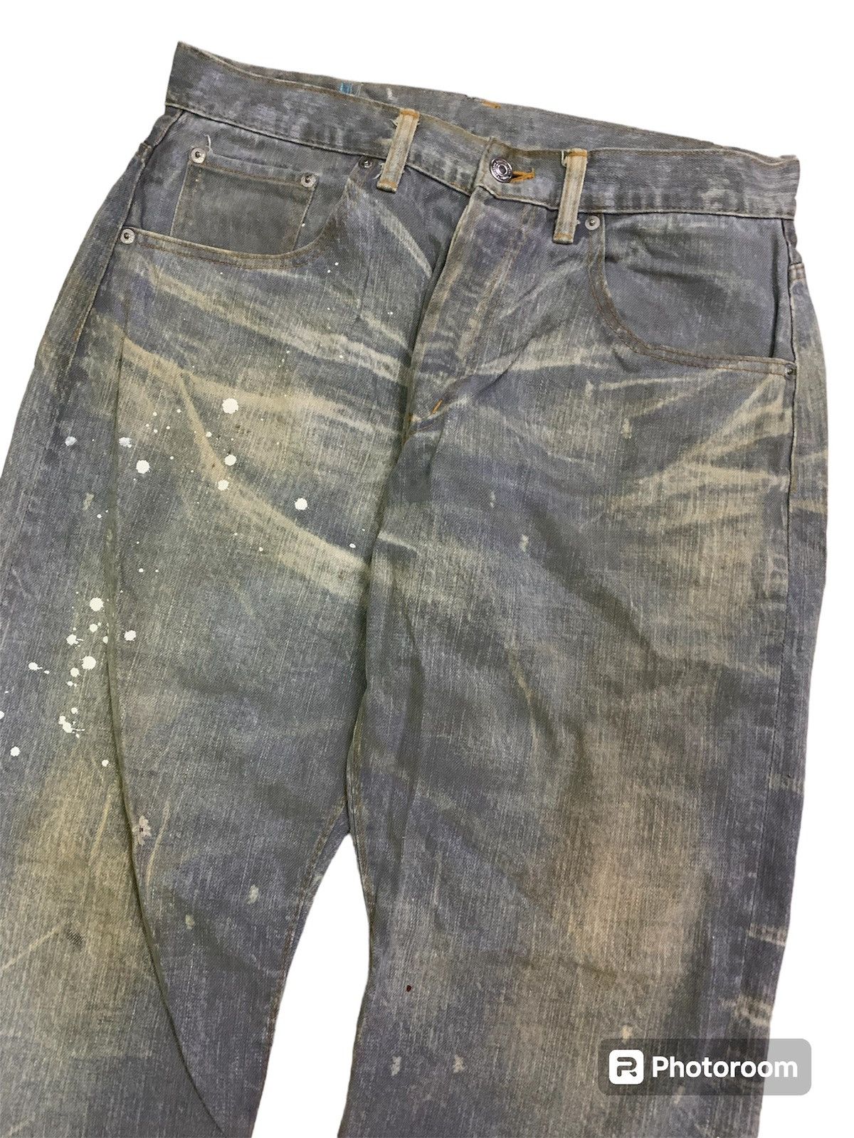Swagger 💥Japanese designer Swagger Japan Painted Denim Size US 32 / EU 48 - 2 Thumbnail