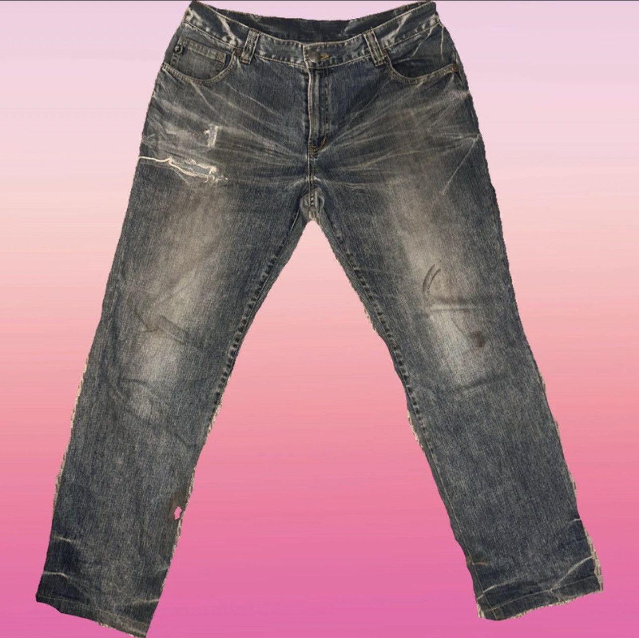 Kansai Yamamoto Vintage Kansai Yamamoto Jeans Japan Denim Samurai & Dragon Size US 27 - 3 Thumbnail