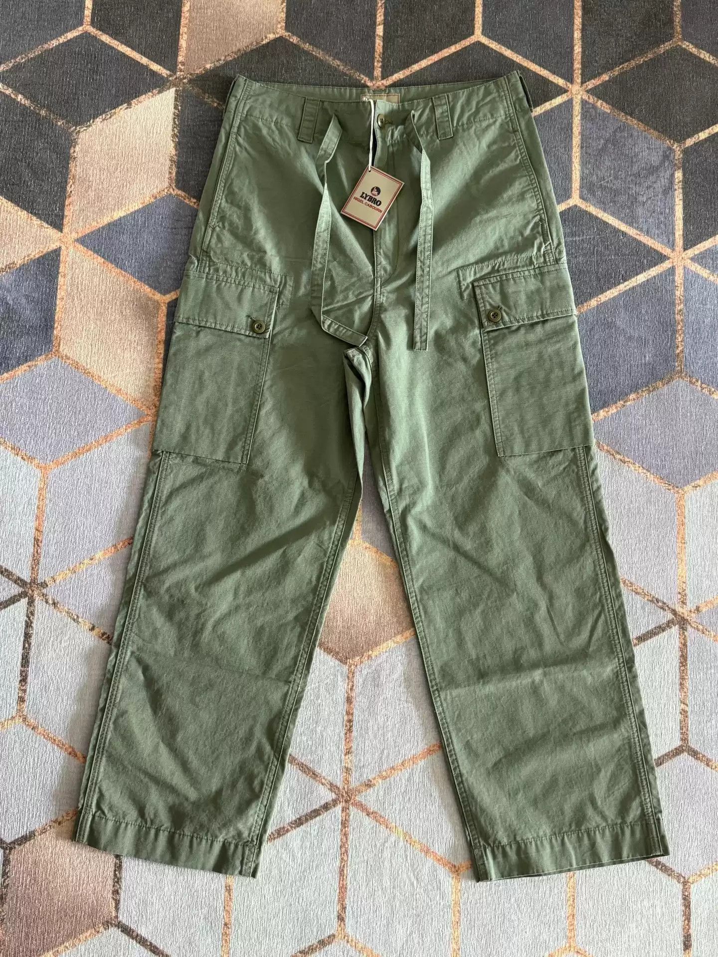 image of Nigel Cabourn Us Army Pant Military Wind Straight Ripstop Nederland Nederland Nederland Ripstop Us 
