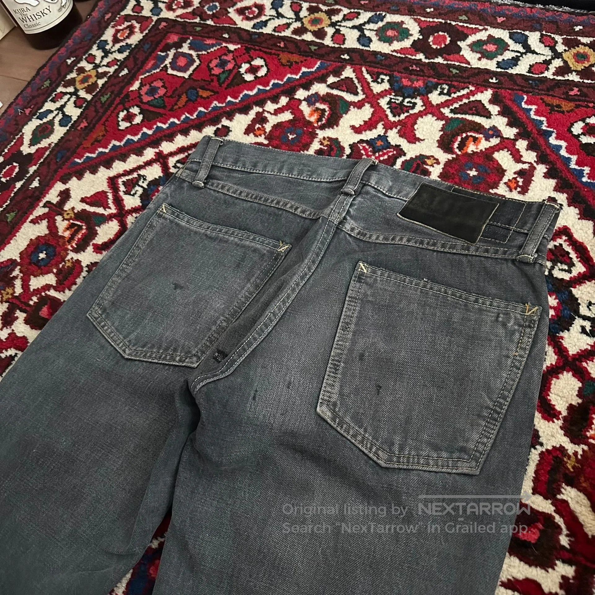 Visvim visvim 14aw 09d5 Black Washed Jeans W32L30. Size US 32 / EU 48 - 5 Thumbnail