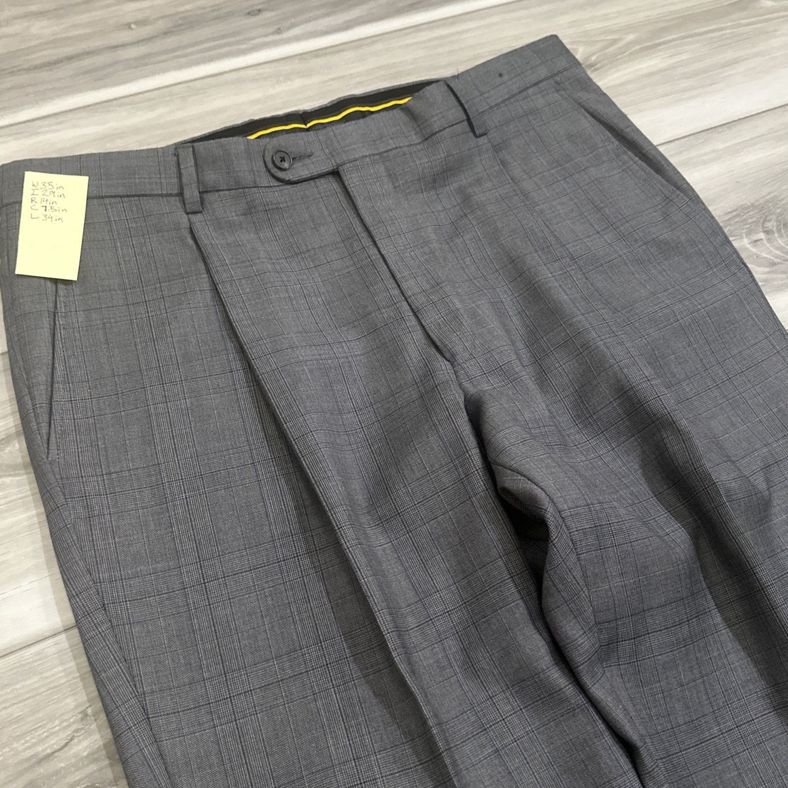 Hickey Freeman Hickey Freeman Loro Piana Suit Men’s 42R Tasmanian Super 130 Size 42R - 16 Thumbnail