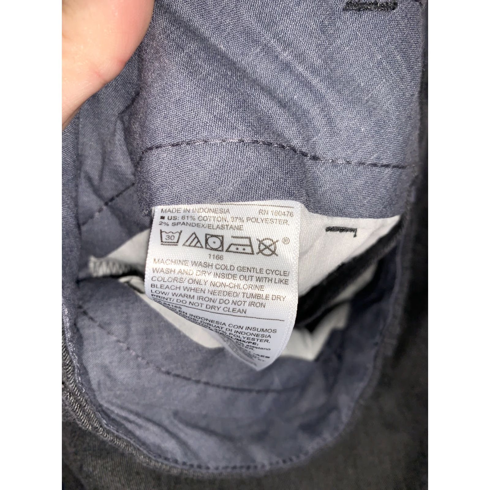Old Navy Old Navy Men's Gray Ultimate Loose Built In Flex Trouser Pants 32x30 NWT-11070 Size US 32 / EU 48 - 7 Thumbnail