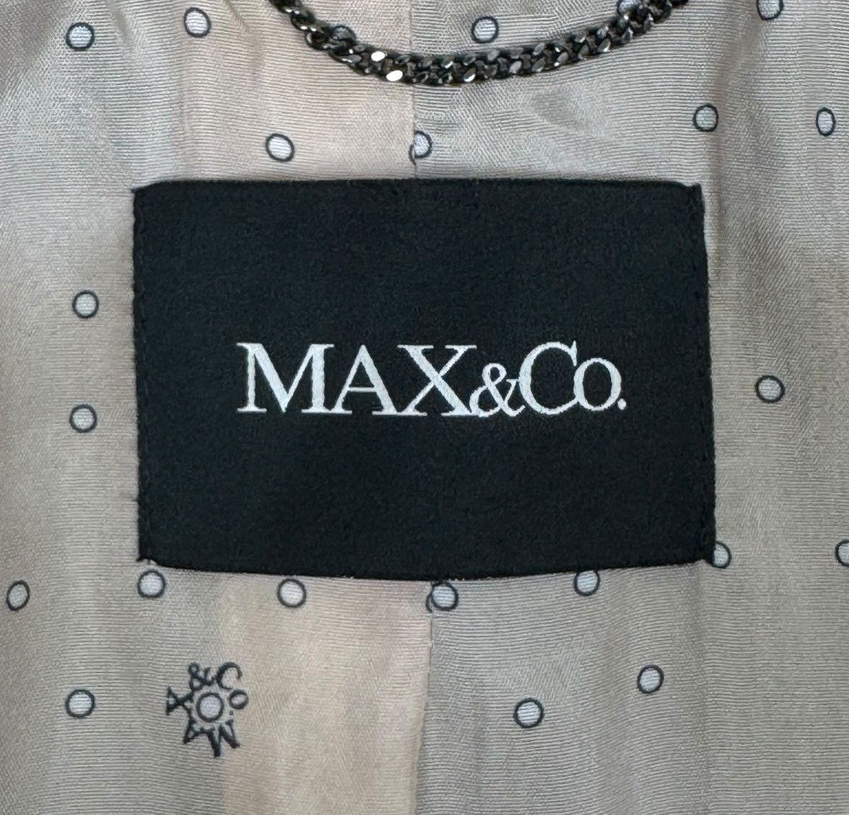 MAX&Co. Max&Co Wool Coat Pleated Double-Breasted size US2 IT38 Size XS / US 0-2 / IT 36-38 - 12 Thumbnail