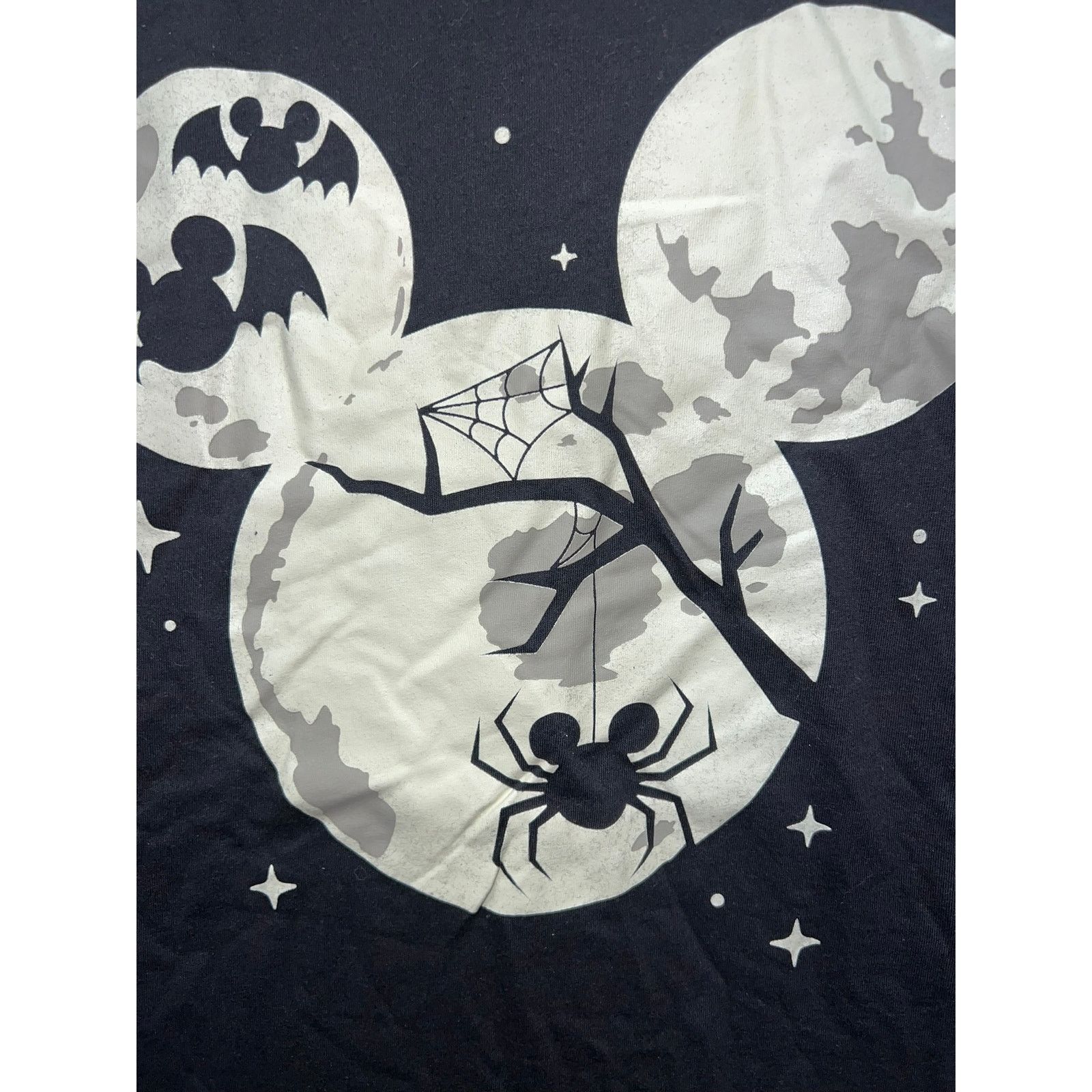 Disney Disney Mickey Mouse Halloween Shirt Moon Ears Tee NWT 2XL Size US XXL / EU 58 / 5 - 3 Thumbnail