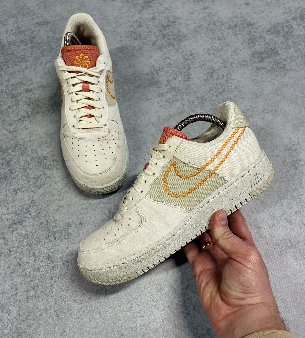 Nike Air Force 1’07 Low NH Beige Sneakers DR3101-100 US 9