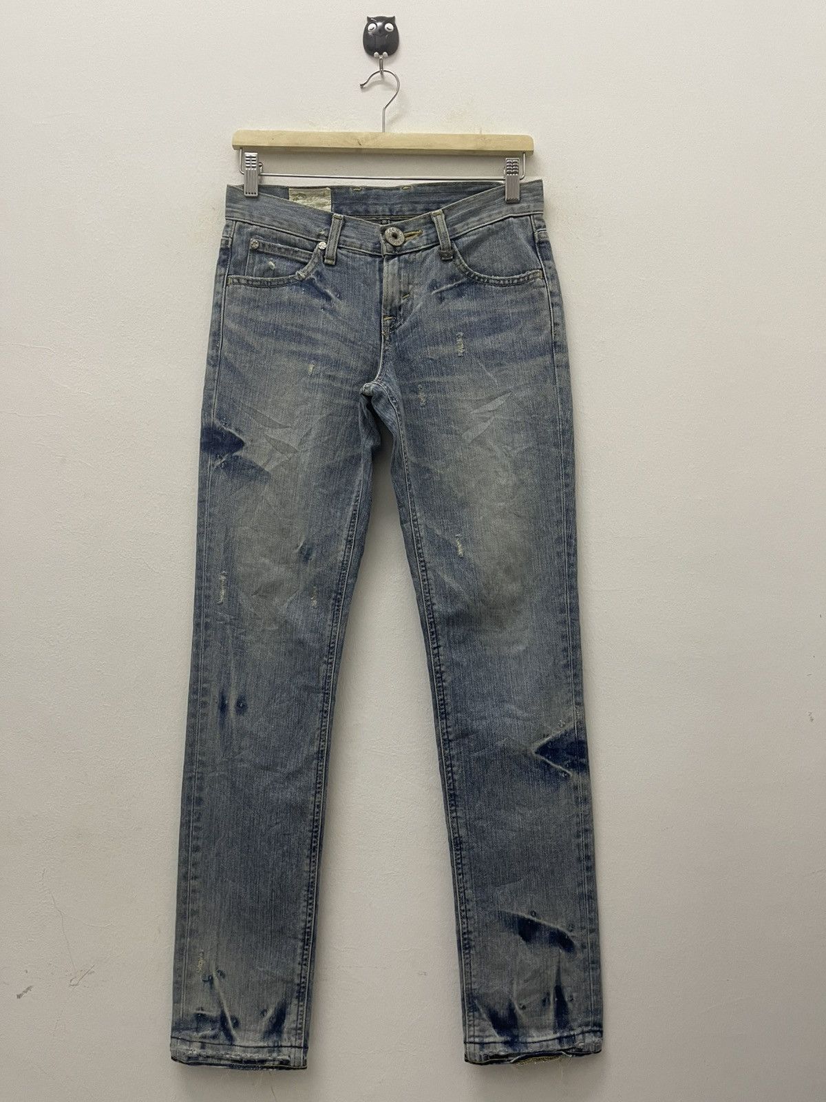 Lee Rare Vintage LEE COWBOY Made in Japan Distressed Thrashed Size US 28 / EU 44 - 1 Thumbnail