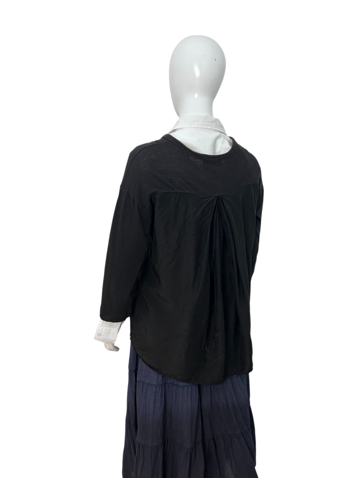 Zucca Vintage Zucca by Issey Miyake Black Button-Up Cardigan Size M / US 6-8 / IT 42-44 - 4 Thumbnail