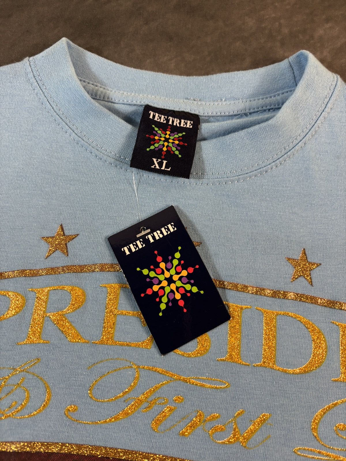 Rap Tees Michelle & Barack Obama Oversized Tee Bling 2000s Jeezy Y2K Size US XXL / EU 58 / 5 - 3 Thumbnail