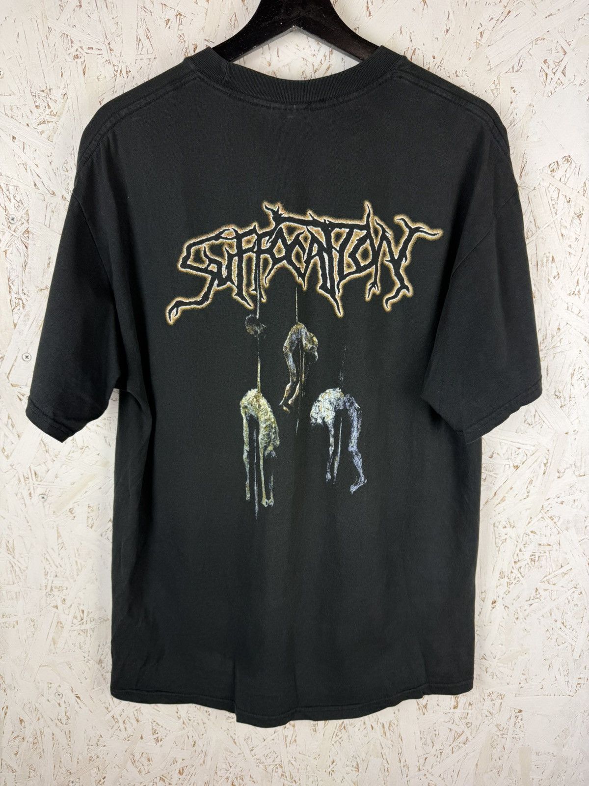 Band Tees 00s Suffocation Souls To Deny 2004 Death Metal Band T-Shirt Size US L / EU 52-54 / 3 - 5 Thumbnail