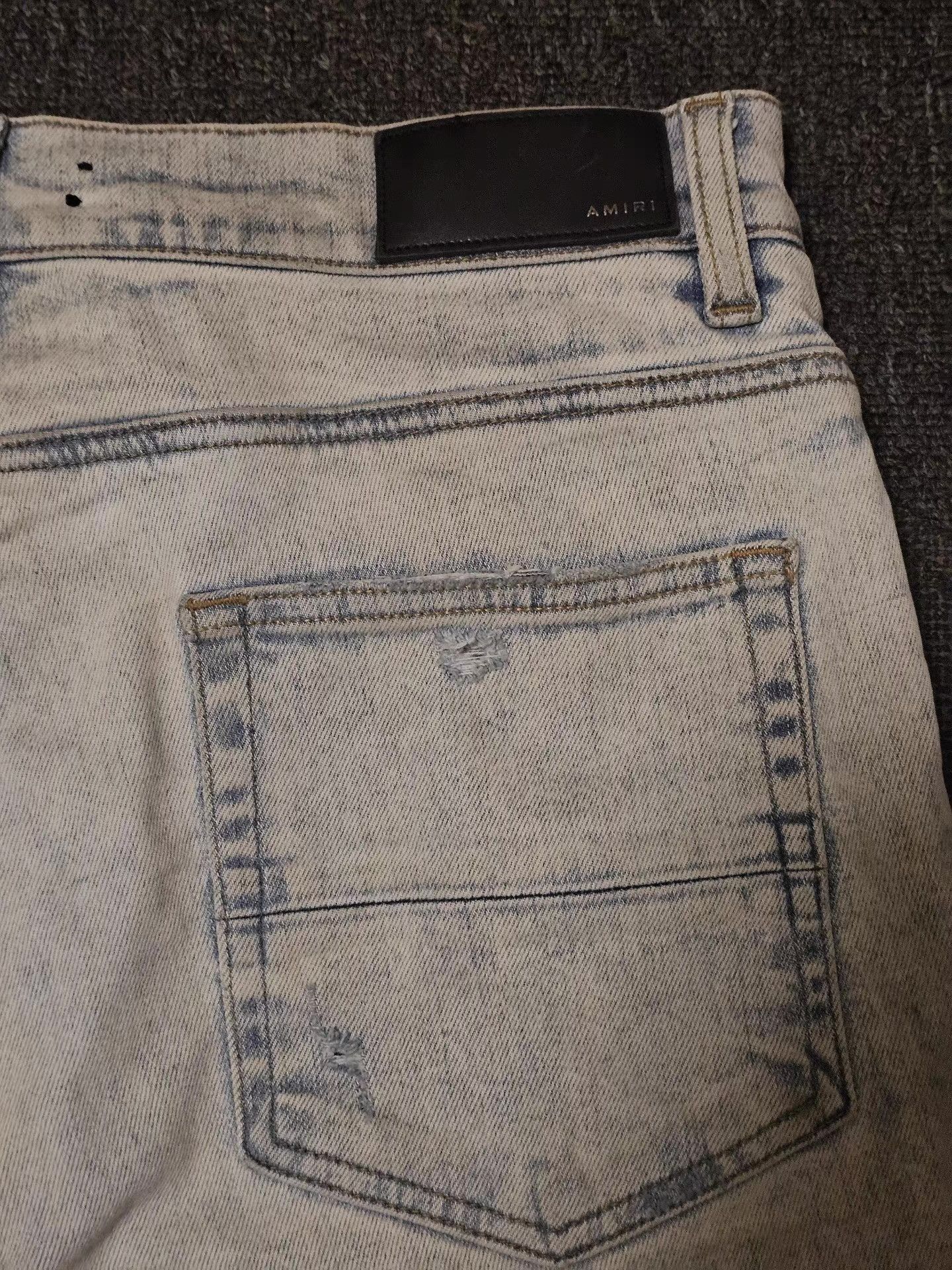Amiri Amiri light wash ripped jeans, Size US 34 / EU 50 - 5 Thumbnail