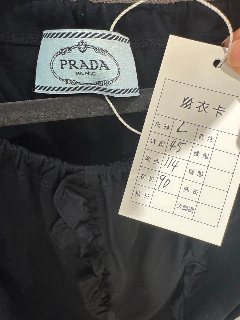 Prada Prada Dark blue dress 2502-Nextarrow Size L / US 10 / IT 46 - 3 Thumbnail