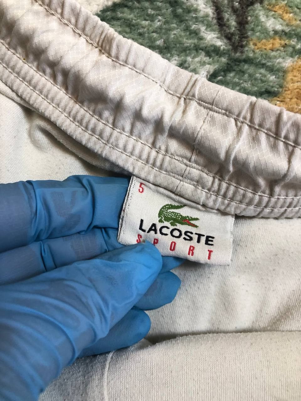 Lacoste Vintage Lacoste Nylon Track shorts Y2K Drill Hype Size US 34 / EU 50 - 2 Thumbnail