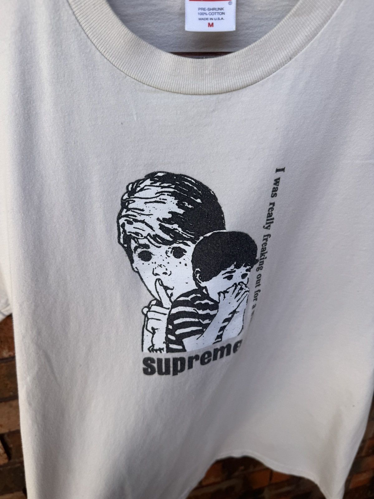 Supreme Freaking Out T-shirt Size US M / EU 48-50 / 2 - 4 Thumbnail