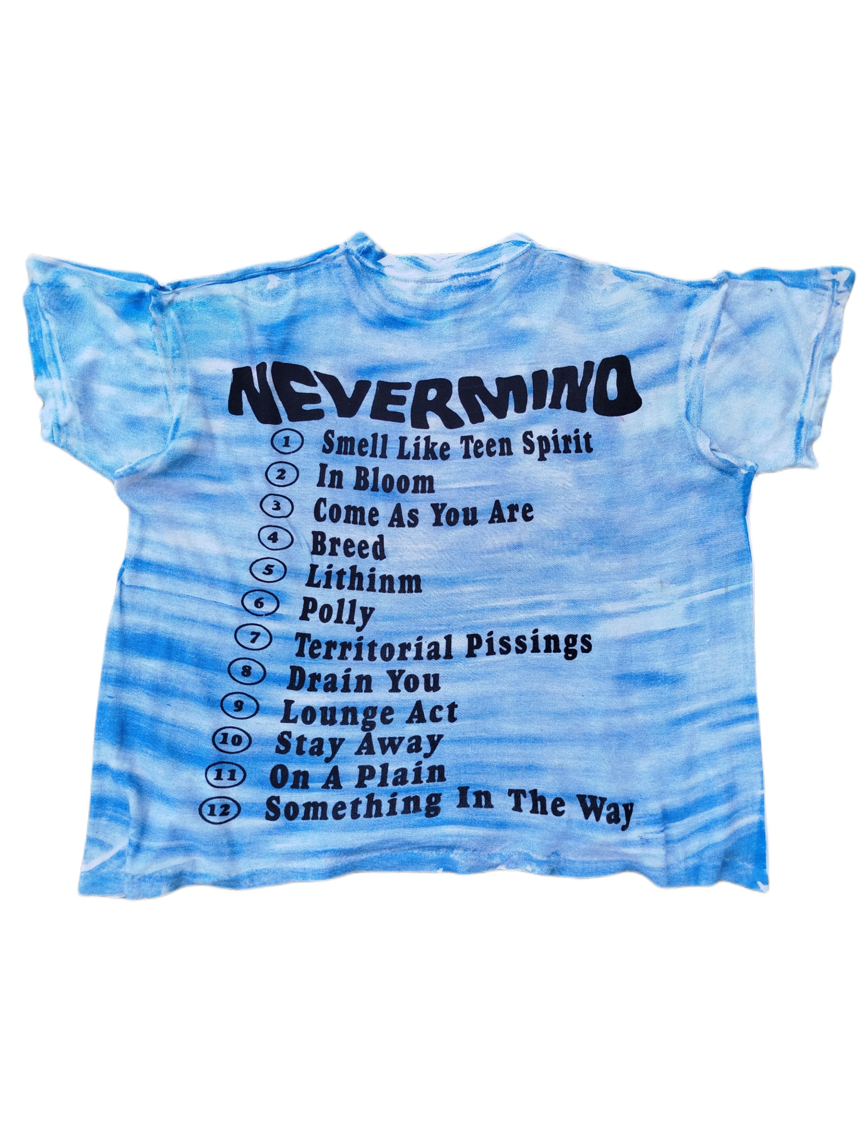 Vintage Vintage Rare Nirvana Nevermind Shirt Size US XL / EU 56 / 4 - 2 Thumbnail