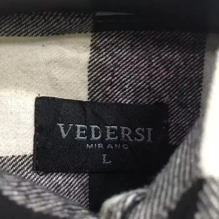 Flannel Vedersi Mirano Plaid Tartan Flannel Shirt Size US L / EU 52-54 / 3 - 4 Thumbnail