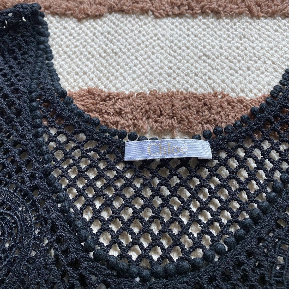 Chloe CHLOE Y2K ITALY MESH TANK TOP Size XS / US 0-2 / IT 36-38 - 3 Thumbnail