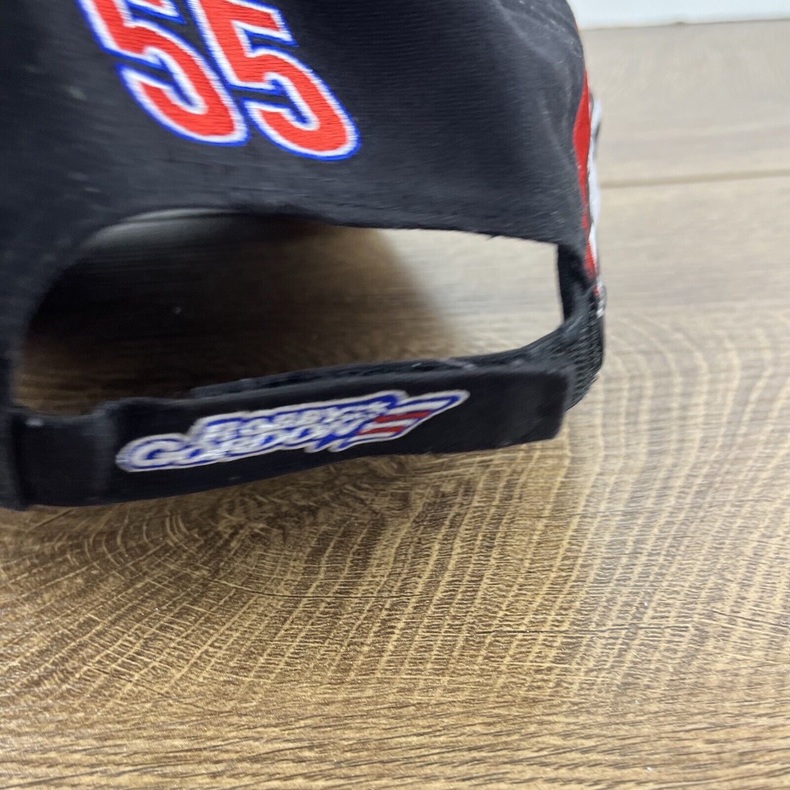 Other Fruit of the Loom Racing 55 Hat Black Cap Hat Adjustable Hat Size ONE SIZE - 10 Thumbnail