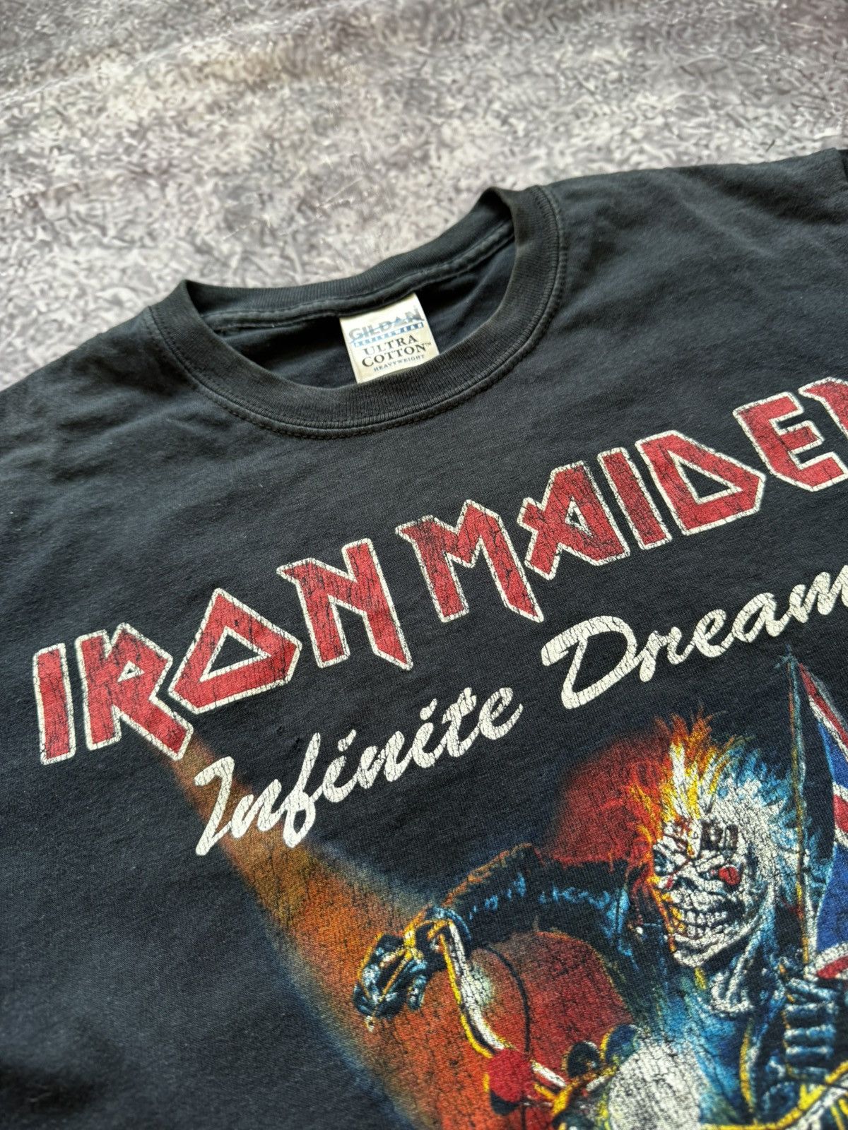 Band Tees × Iron Maiden × Vintage Very Rare Vintage 90s Iron Maiden Band tee Size US S / EU 44-46 / 1 - 5 Thumbnail