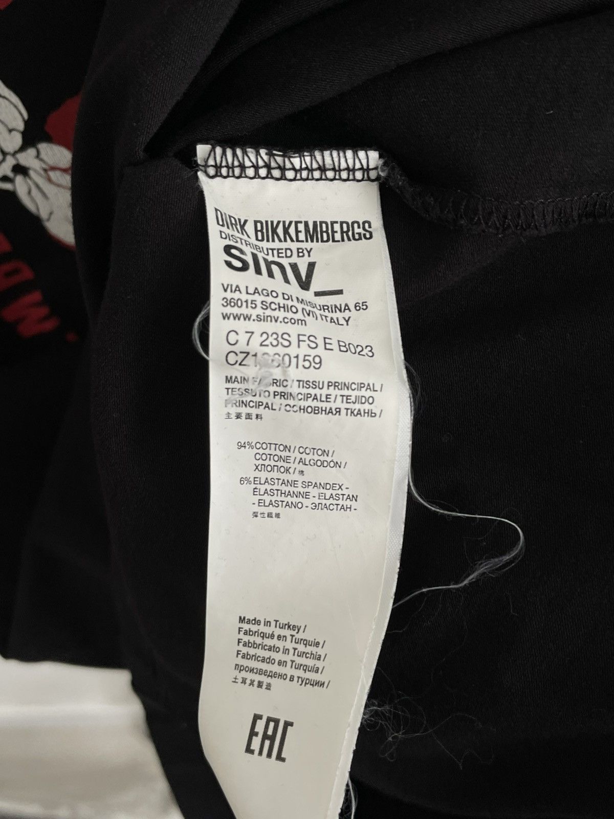 Dirk Bikkembergs Dirk Bikkembergs Flora Football T-Shirt Y2K Printed Logo Size US M / EU 48-50 / 2 - 8 Thumbnail