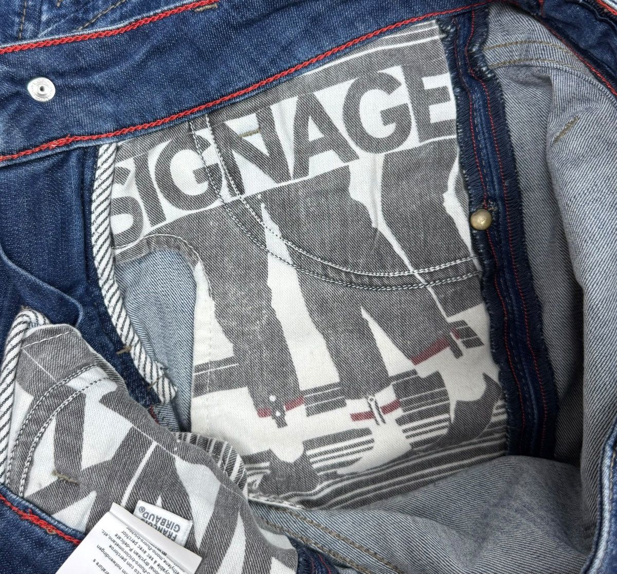 Marithe + Francois Girbaud Le Jean De Marithe Francois Girbaud Jeans Women size 27 Size 27" / US 4 / IT 40 - 23 Thumbnail