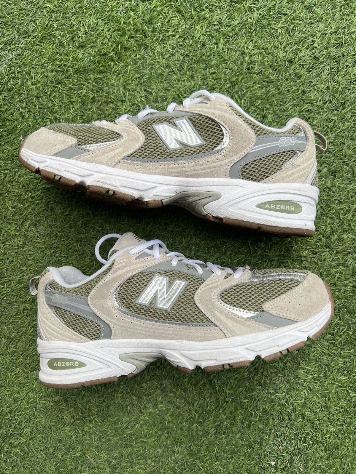 New Balance Rare 💥New Balance 530 Olive Grey MR530GA Size US 10.5 / EU 43-44 - 1 Thumbnail