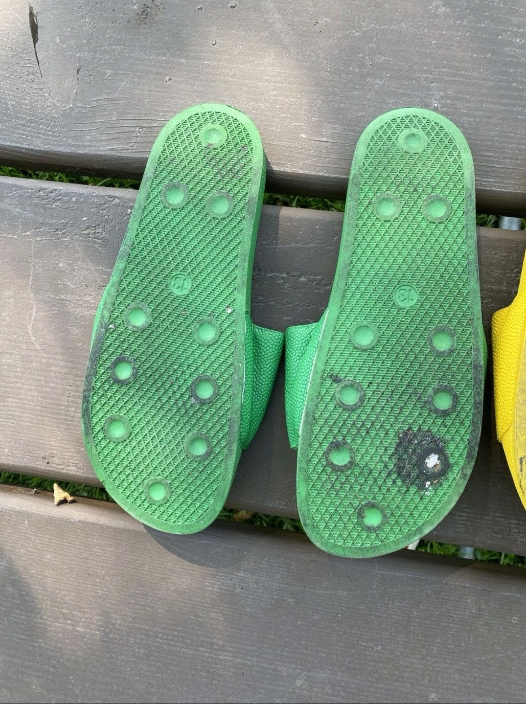 Other Chinatown Market Smiley Slides Sandals Size 13 Men Size US 13 / EU 46 - 9 Thumbnail
