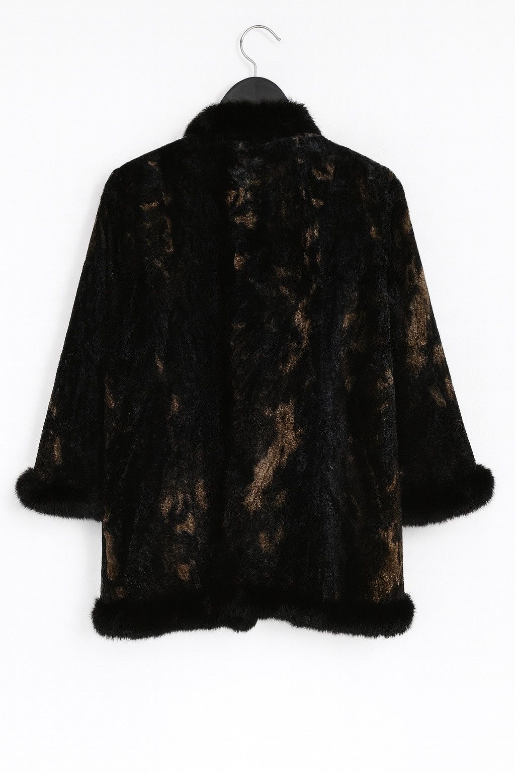 Vintage Vintage Girmes Faux Fur Coat | Made in West Germany Leopard Size M / US 6-8 / IT 42-44 - 2 Thumbnail