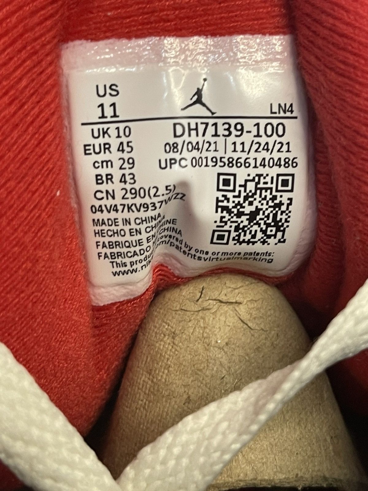 Jordan Brand Air Jordan 3 Retro Muslin Size 11 Mens NEXT DAY SHIPPING Size US 11 / EU 44 - 6 Thumbnail