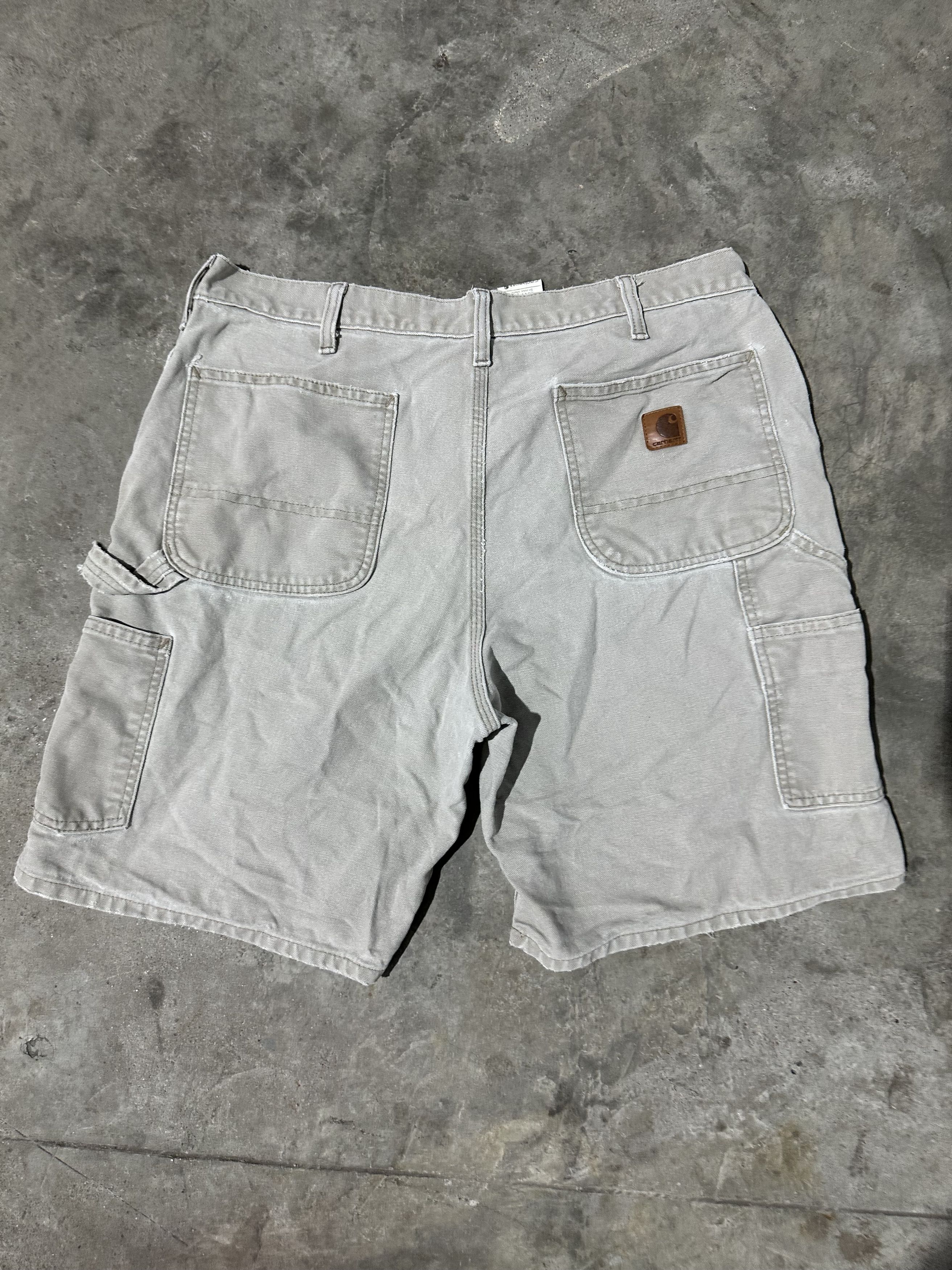 Carhartt 90s Carhartt B25 Double Knee Work Shorts – Faded Size US 36 / EU 52 - 1 Thumbnail