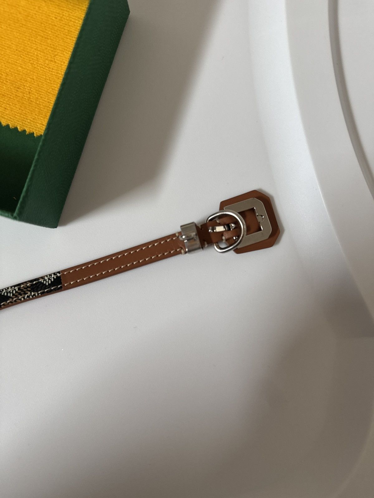 Goyard Goyard dog collar used for a photo and wiped off like NEW Size ONE SIZE - 4 Thumbnail