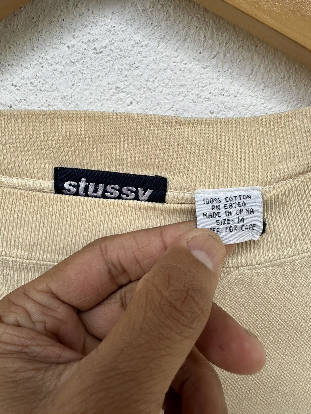 Stussy × Vintage Stussy Small Embroidery Logo Sweatshirt Size US M / EU 48-50 / 2 - 10 Thumbnail