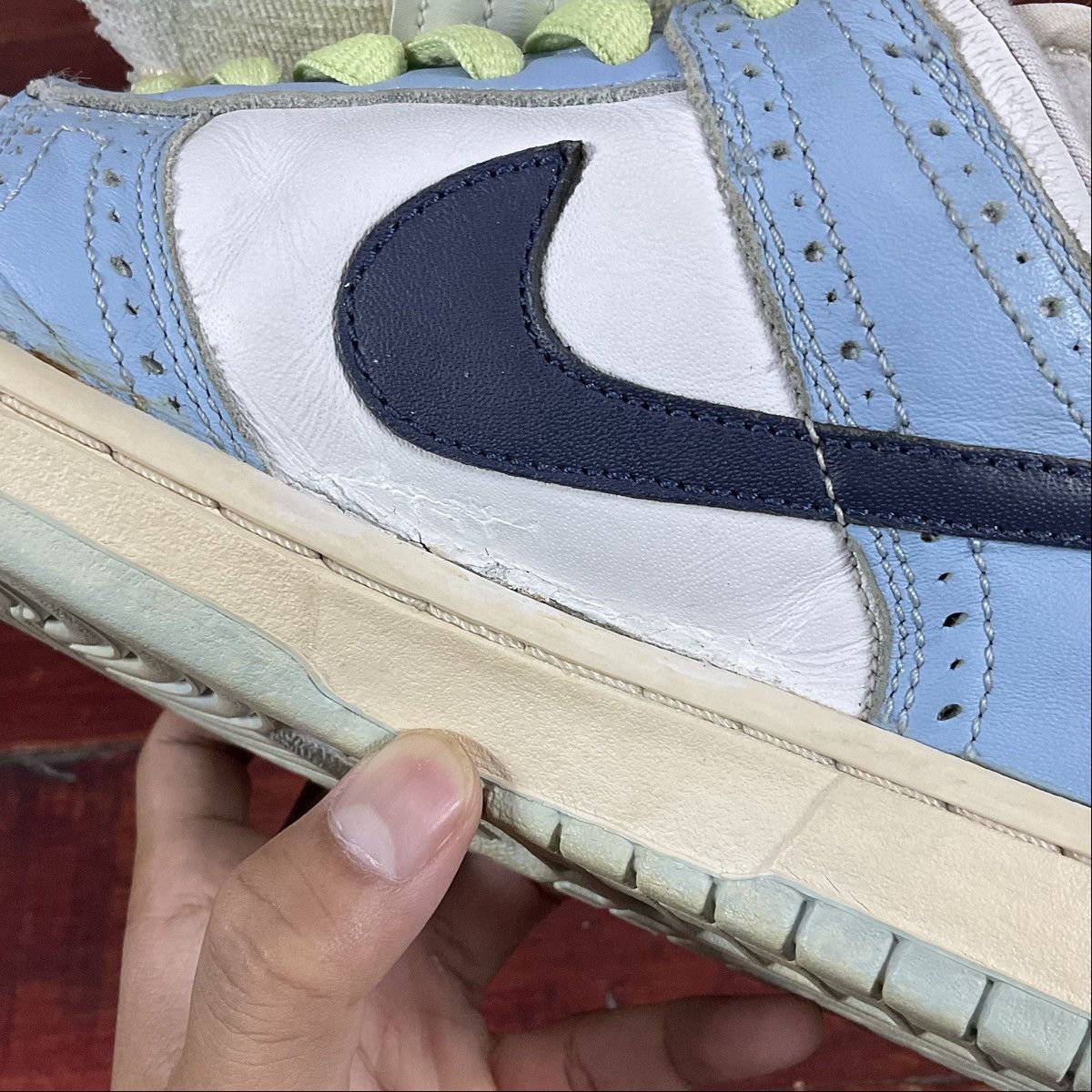 Nike SB Dunk Low Golf Net 2006 Size US 8.5 / EU 41-42 - 4 Thumbnail