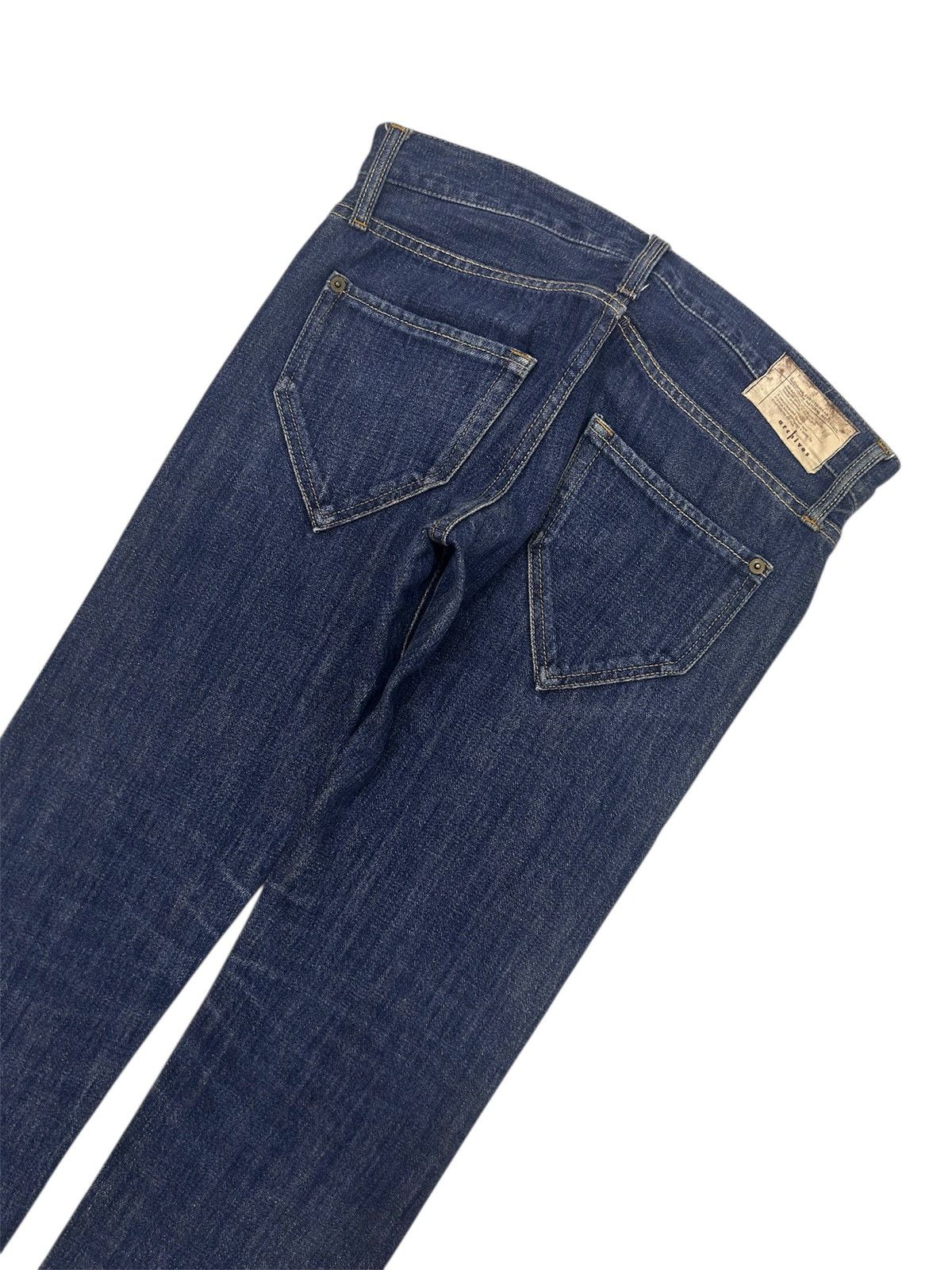 Japanese Brand Vintage Japanese Archives Denim Slim Fits Regular Jeans Size US 32 / EU 48 - 6 Thumbnail