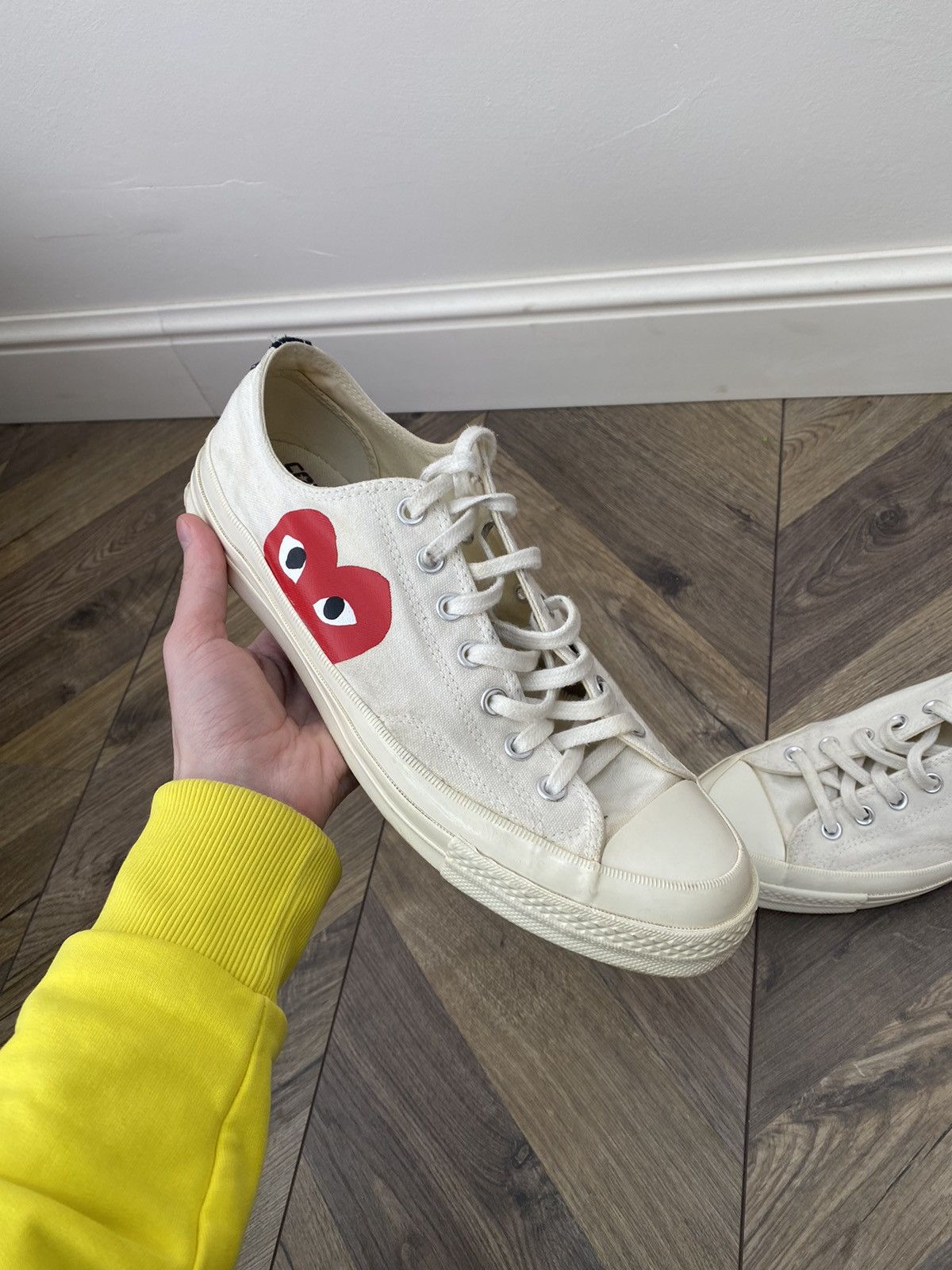 Comme des Garcons × Converse Comme des Garçons PLAY x Converse All Star Sneakers Size US 10 / EU 43 - 7 Thumbnail