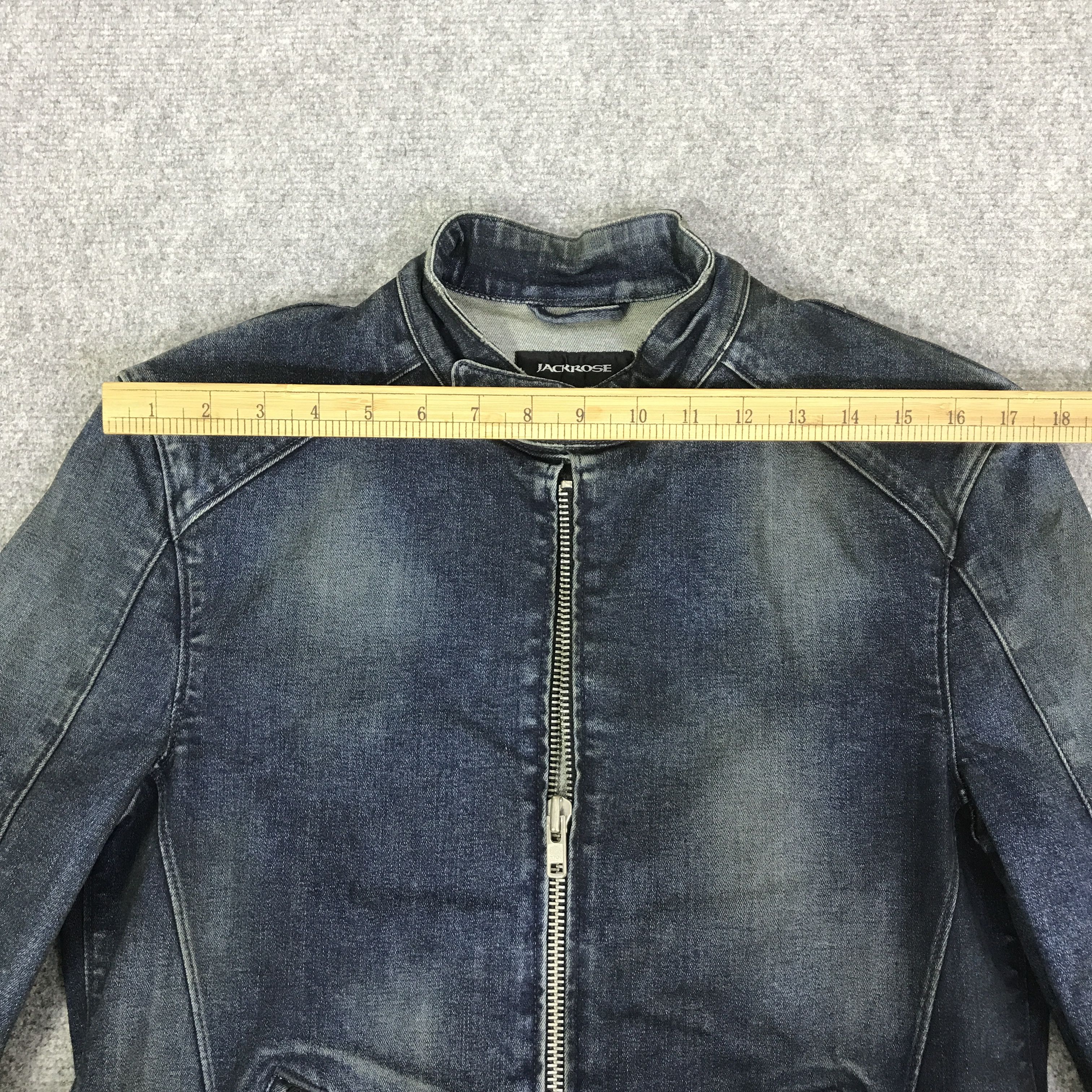 JACKROSE JACKROSE JAPAN PUNK DENIM JACKET K81B19 Size US L / EU 52-54 / 3 - 5 Thumbnail