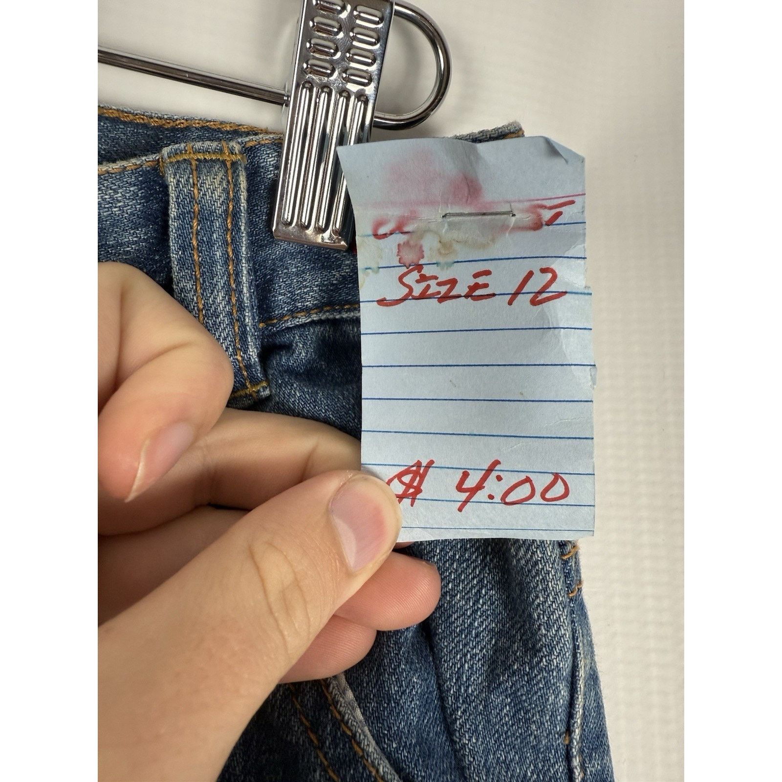 Ecko Unltd. Ecko Unltd Denim Foundry Jeans Size 12 Samples Patch Size 26" / US 2 / IT 38 - 9 Thumbnail