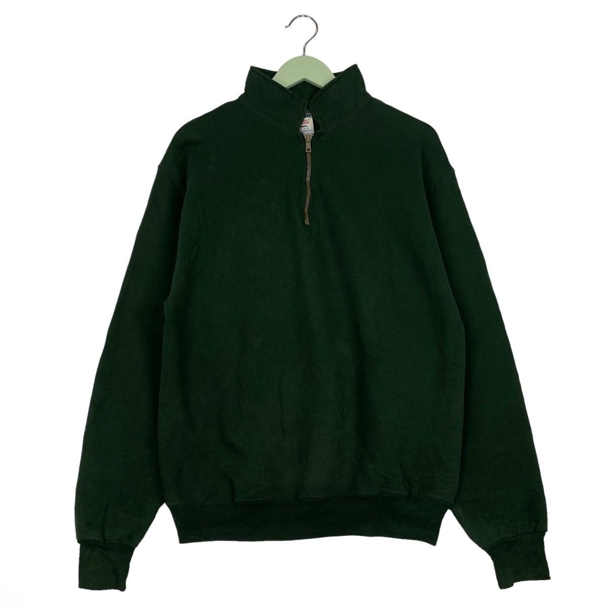 Vintage Vintage Super Sweats Town&country Big Embroidered Quater Zip Size US M / EU 48-50 / 2 - 5 Thumbnail