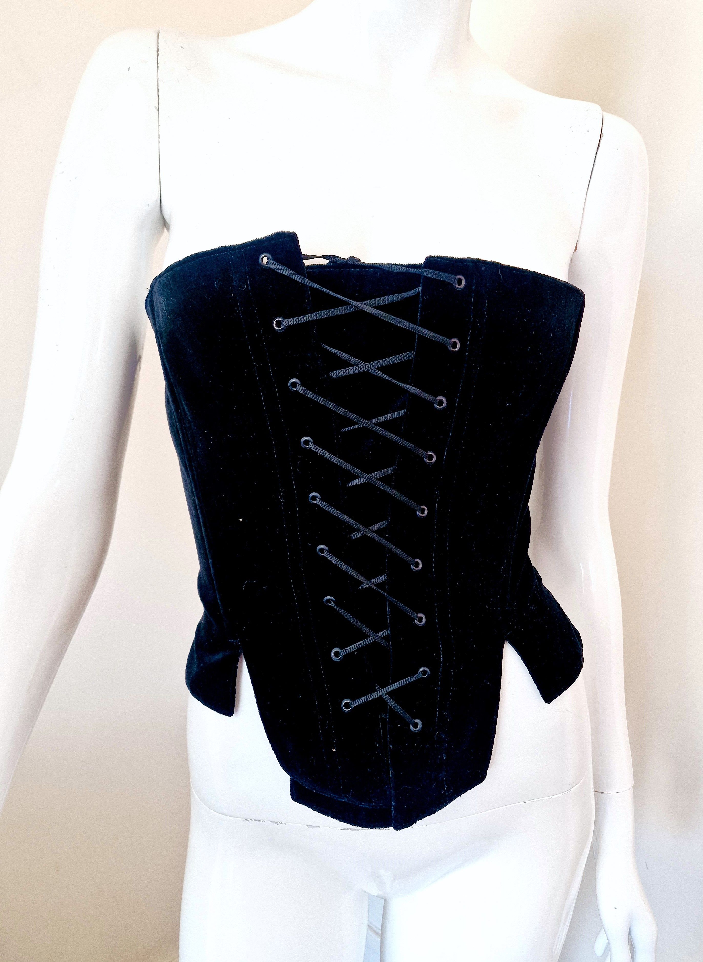 Other Lolita Lempicka Bustier Vintage Large XL Top Boned Corset Size XL / US 12-14 / IT 48-50 - 2 Thumbnail