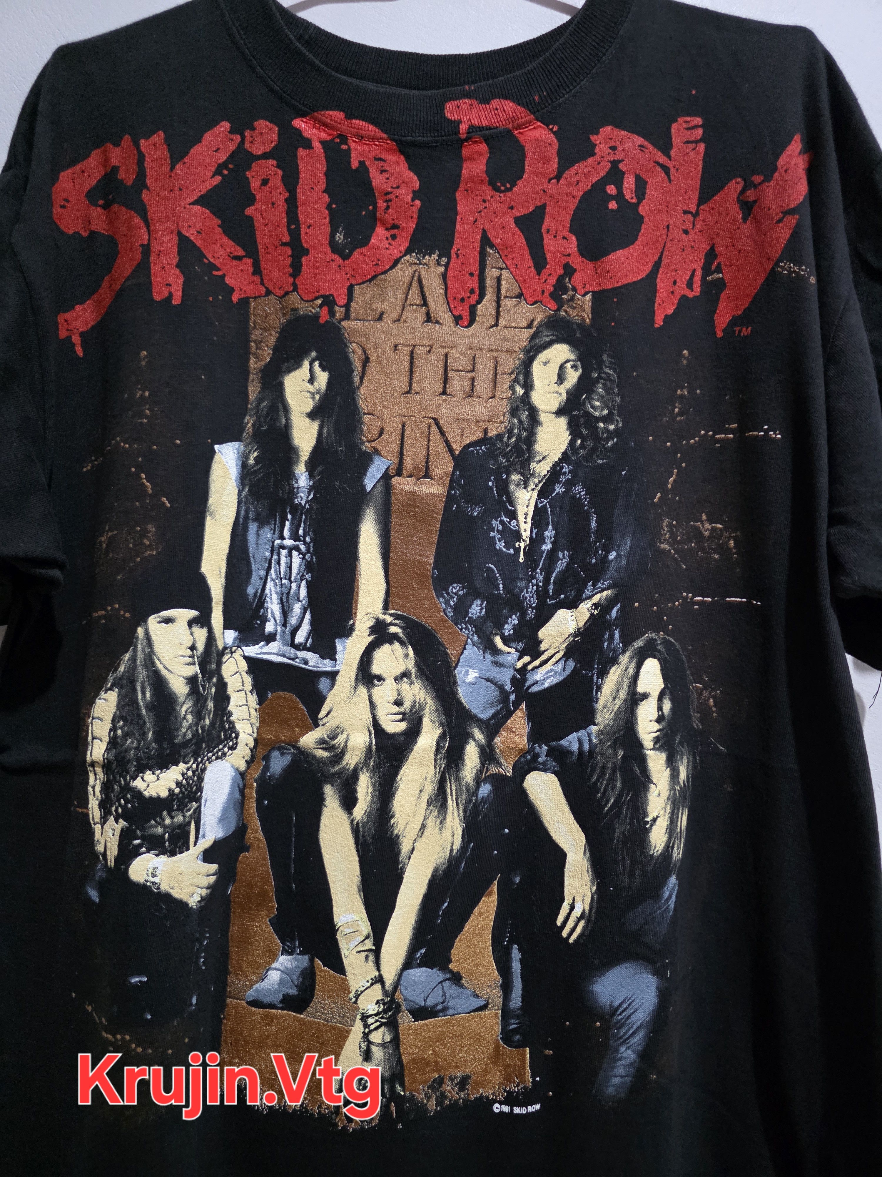 Other This Skid Row "Slave to the Grind," from 1992 Japan Tour. Size US XL / EU 56 / 4 - 2 Thumbnail