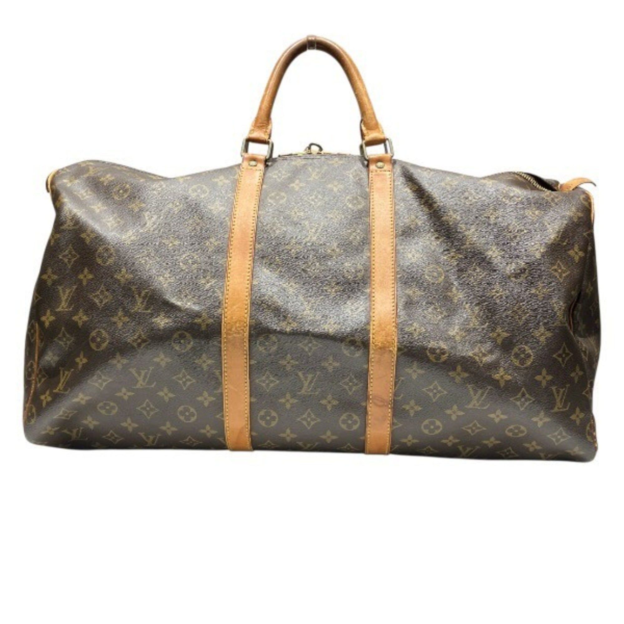 Louis Vuitton Louis Vuitton Monogram Keepall 55 M41424 Handbag Boston Bag for Men and Women Size ONE SIZE - 1 Thumbnail