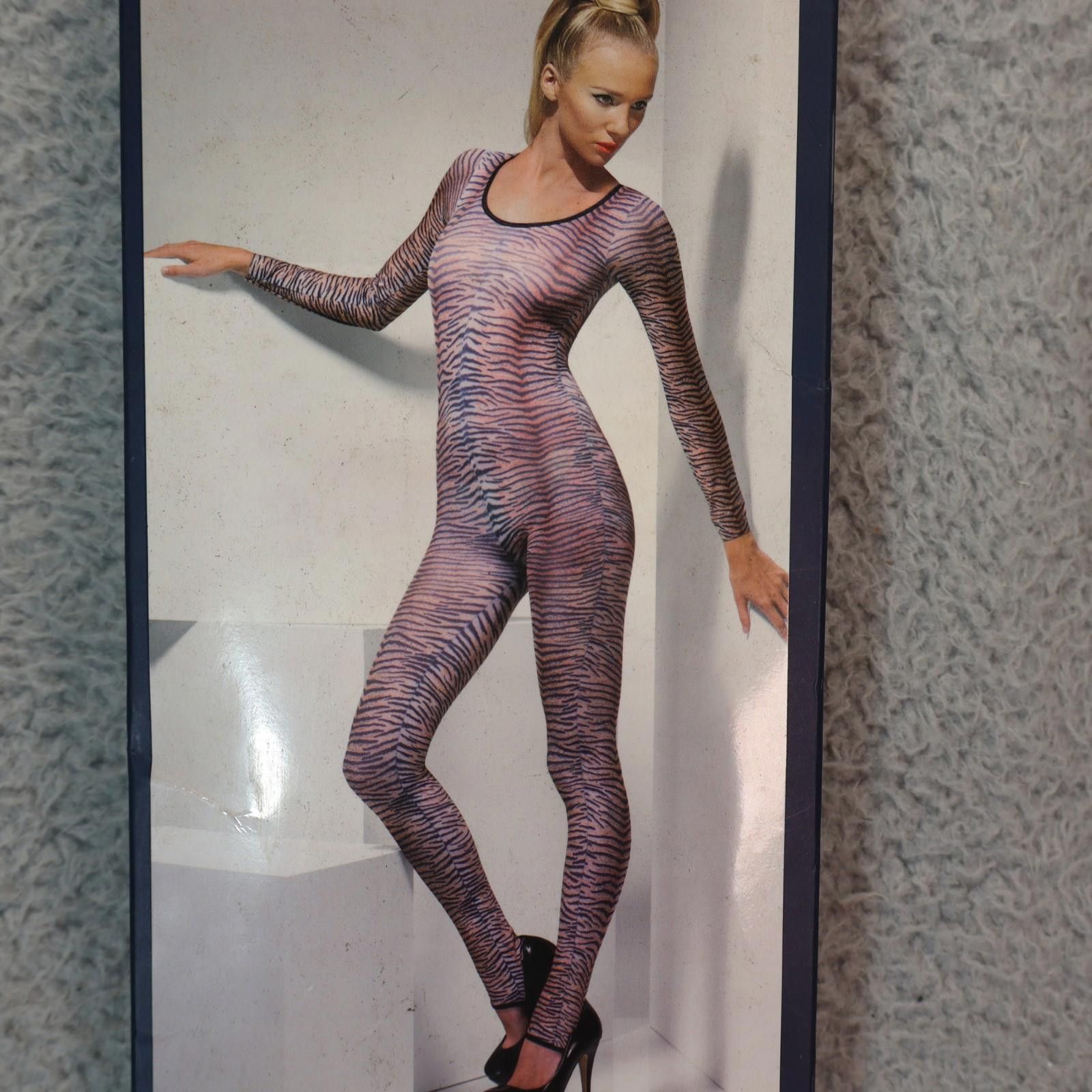 Federico Curradi Fever Lingerie Body Suit Roger Print One Size Fits Most Size ONE SIZE - 1 Thumbnail