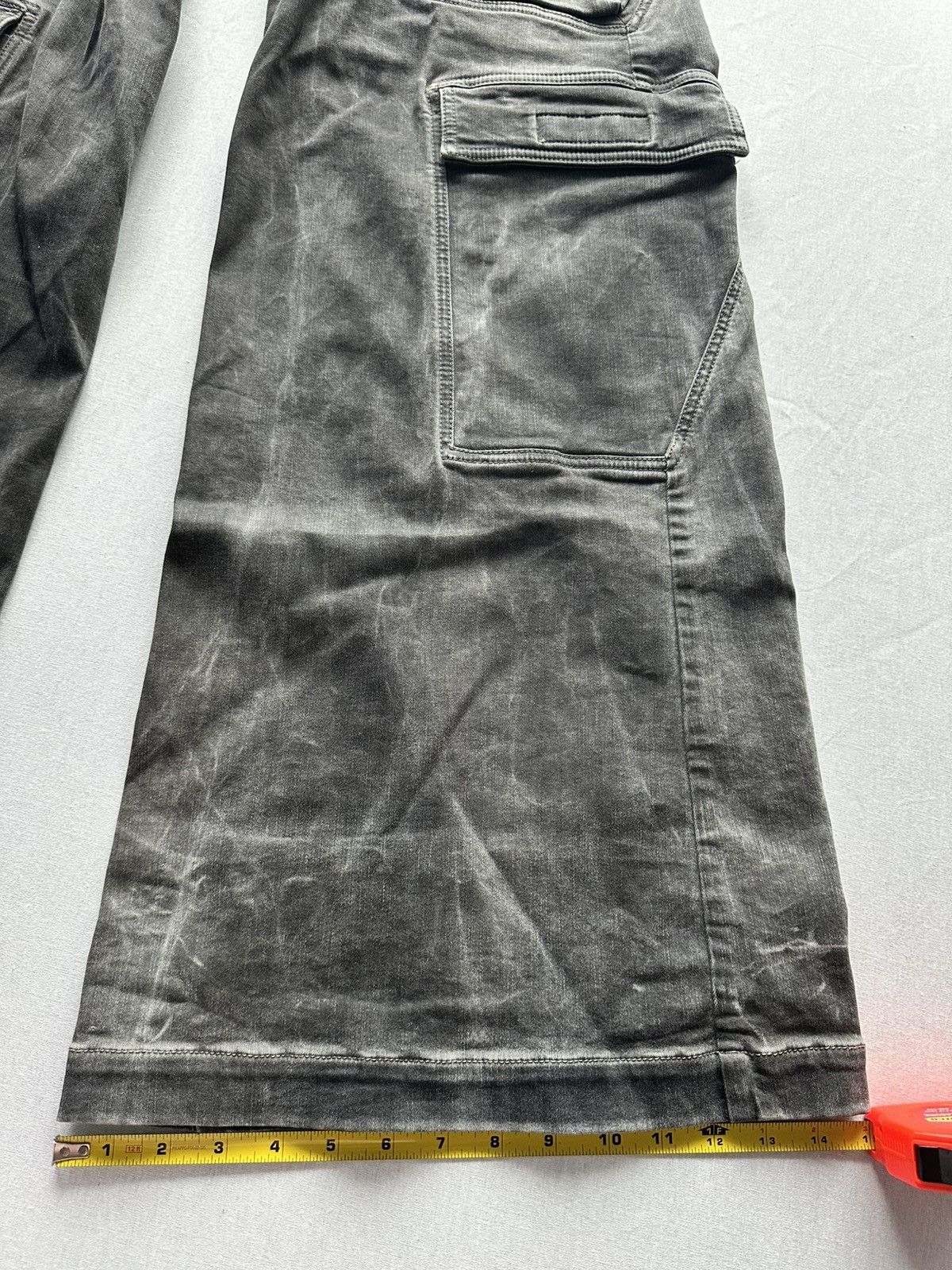 Rick Owens Drkshdw Rick Owens Drkshdw Dark Dust Cargo Jumbo Belas Degrade 50 IT Size US 34 / EU 50 - 4 Thumbnail