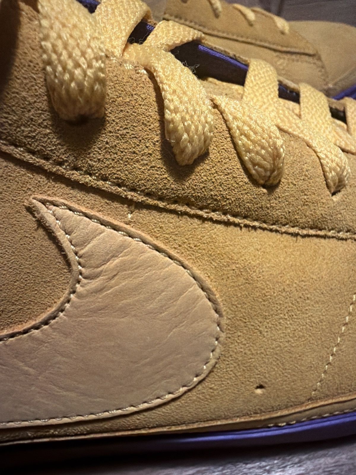 Nike Nike Premium Blazer Lakers Size US 13 / EU 46 - 6 Thumbnail