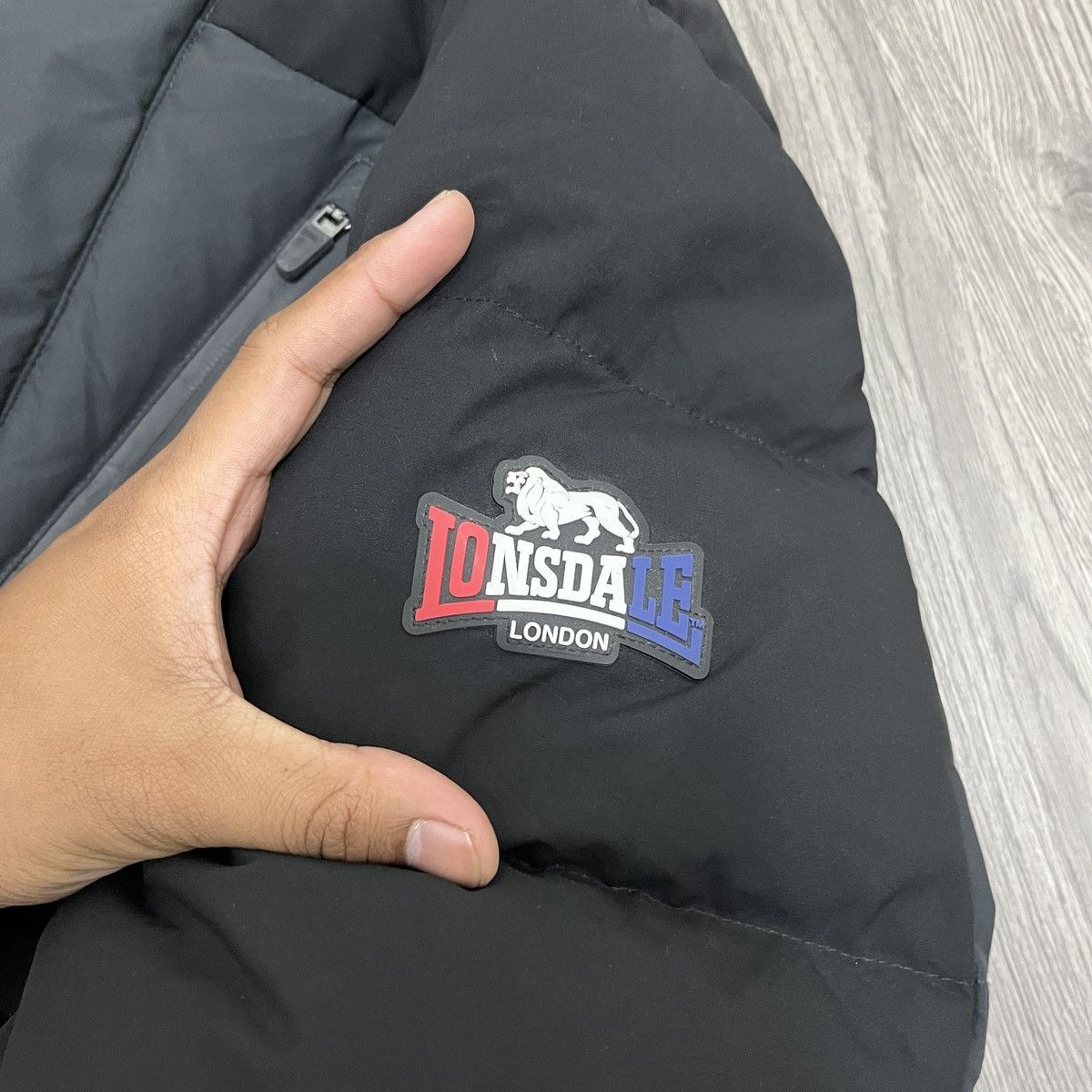 Lonsdale Lonsdale London Trover Winter Jacket Black Grey 🟦 Size US L / EU 52-54 / 3 - 6 Thumbnail