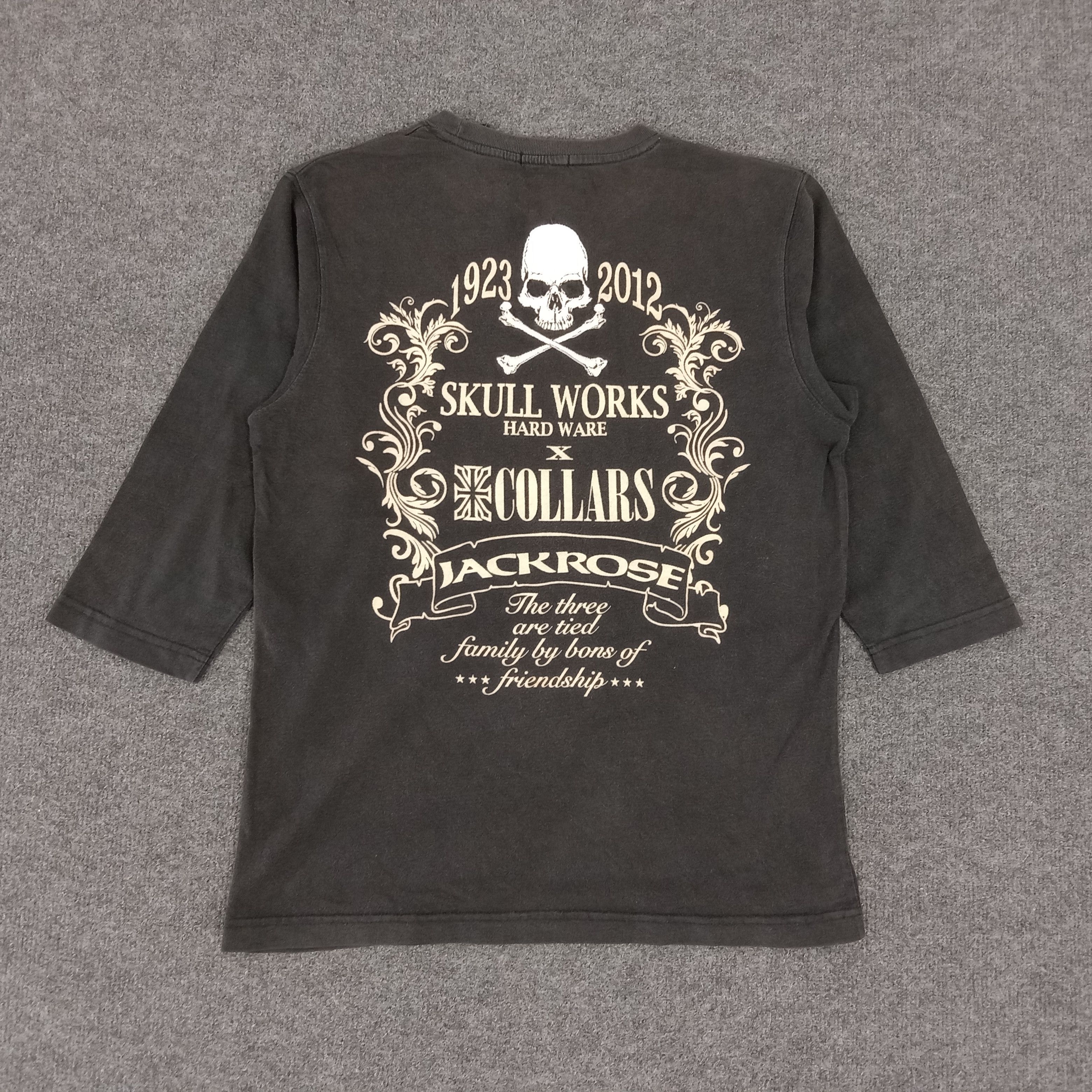 archive JACKROSE skull long sleeve tee