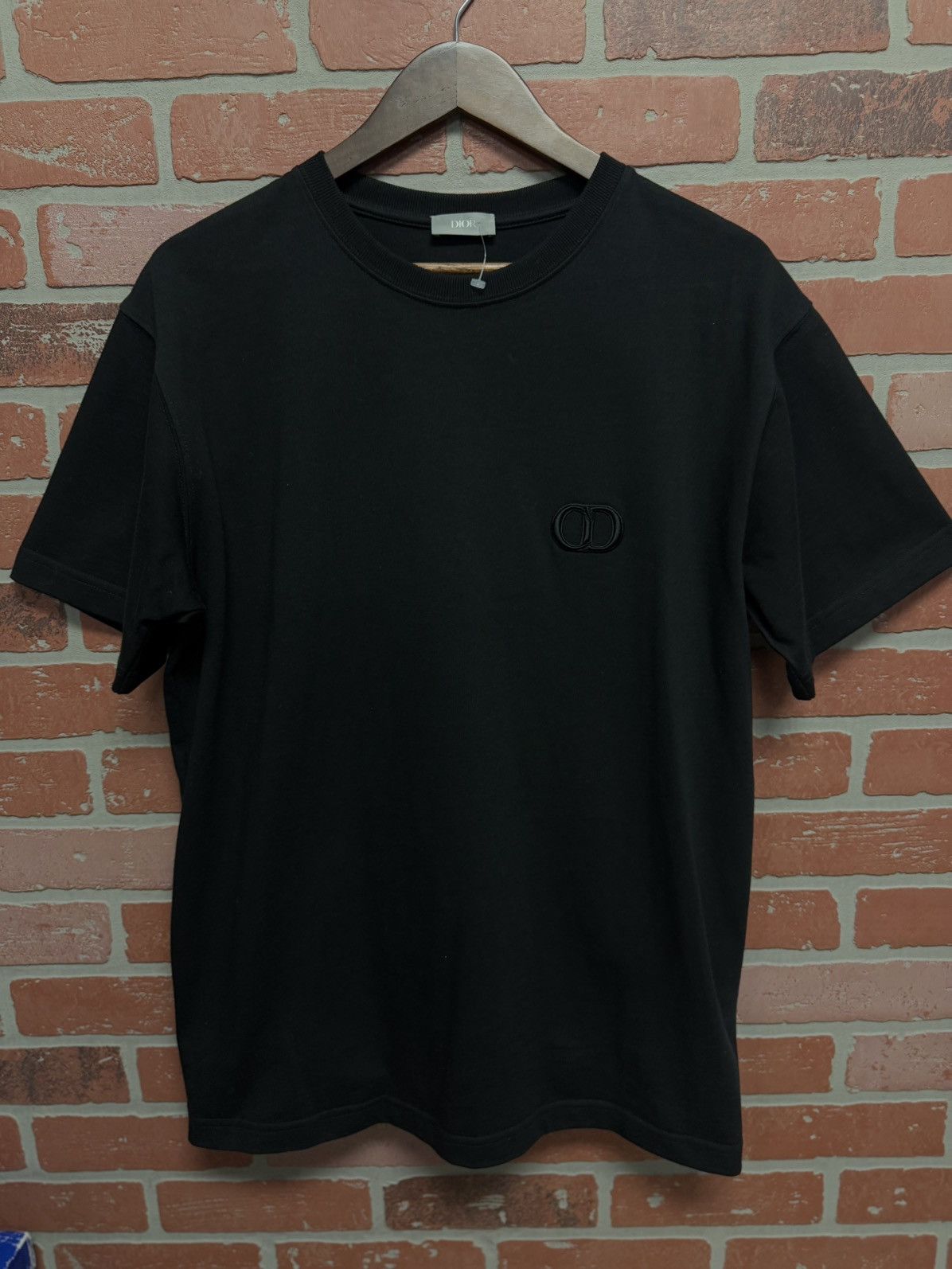 Dior Dior Icon Logo Tee Shirt Black Size Medium (NEW) Size US M / EU 48-50 / 2 - 6 Thumbnail