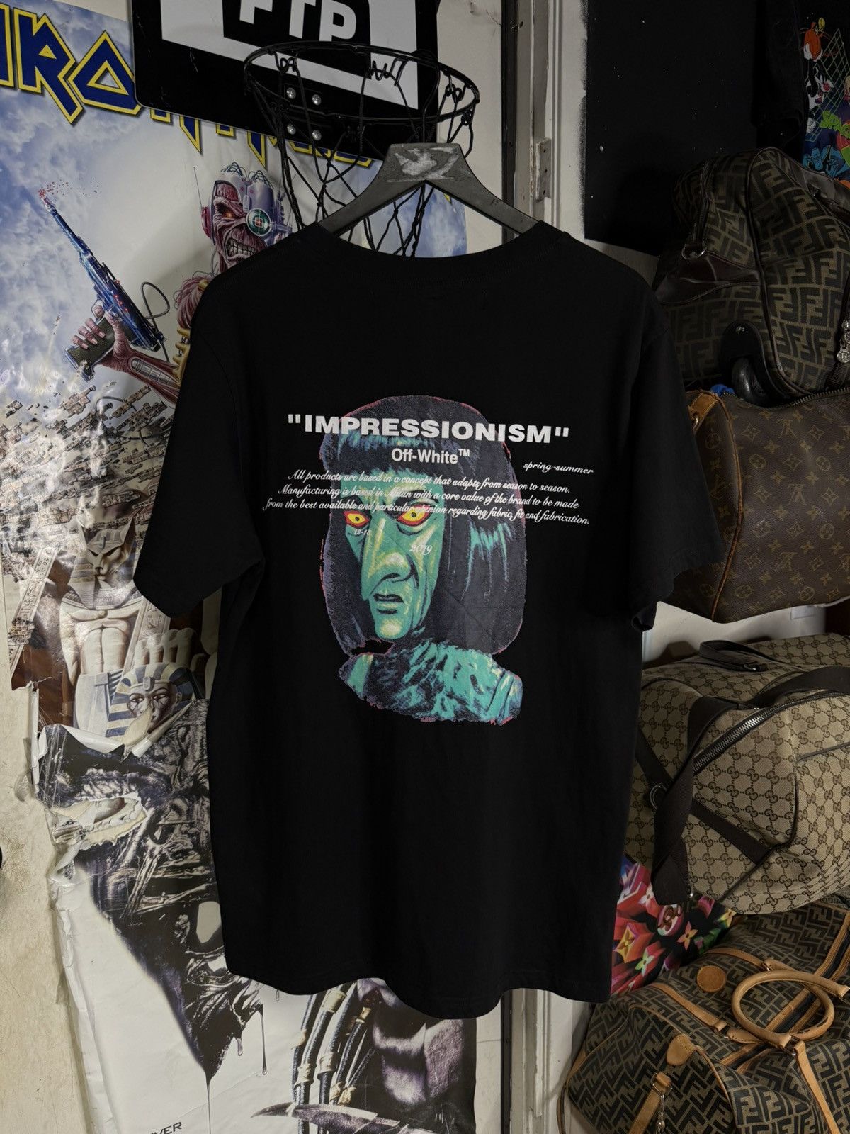 Off-White Off-White Impressionism Black 1863 T-Shirt 