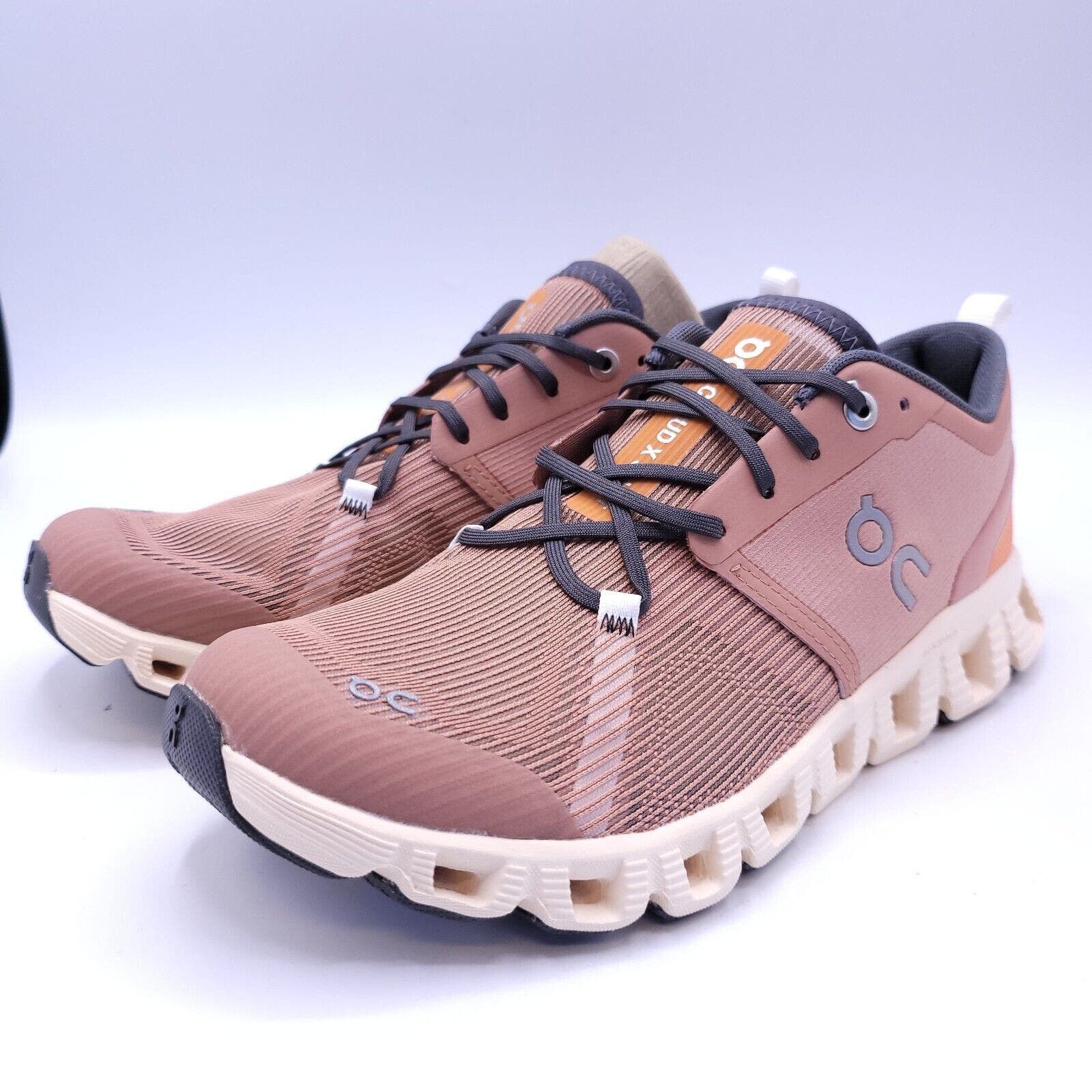 image of On Cloud X 3 Shift Swiss Engineering Shoe Women Size 7 Brown