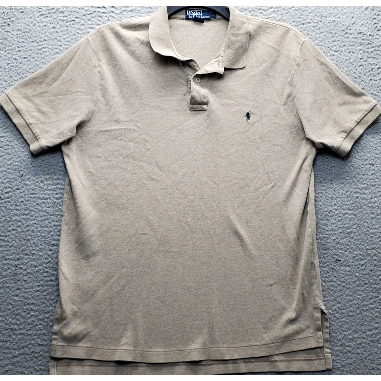 Polo Ralph Lauren Polo Ralph Lauren Polo Shirt Mens L Brown Performance Collared High Low Slit Size US L / EU 52-54 / 3 - 2 Thumbnail