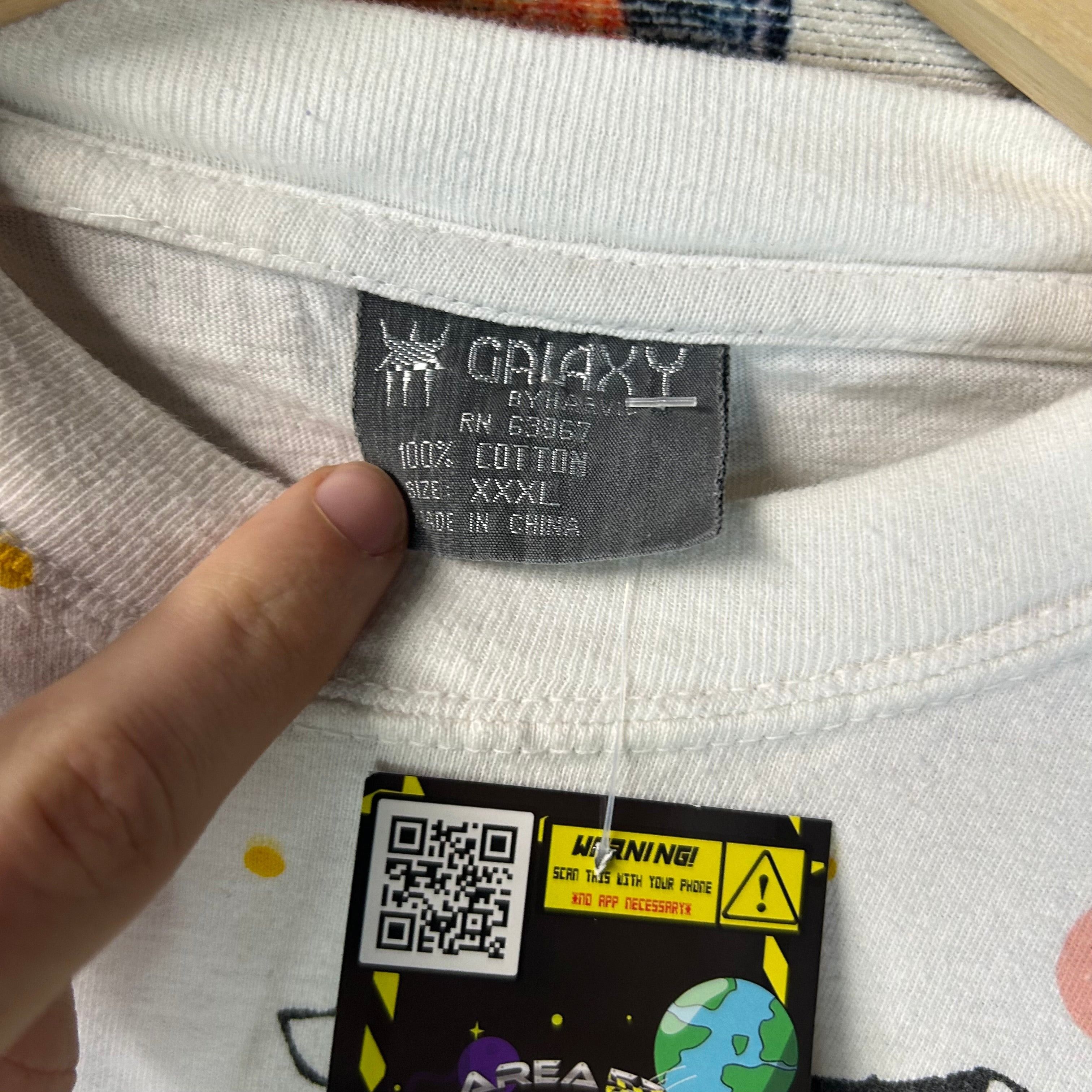 Vintage Vintage 90s Cows AOP Tee Size 3XL Size US XXL / EU 58 / 5 - 3 Thumbnail